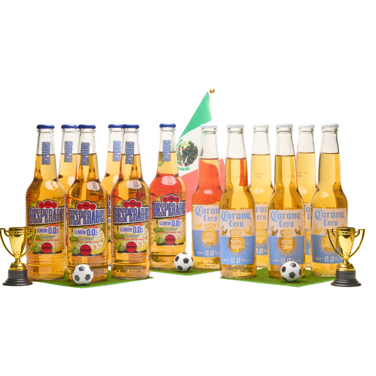 Mexico World Cup Party Pack - Alcohol Free Beer Mixed Case