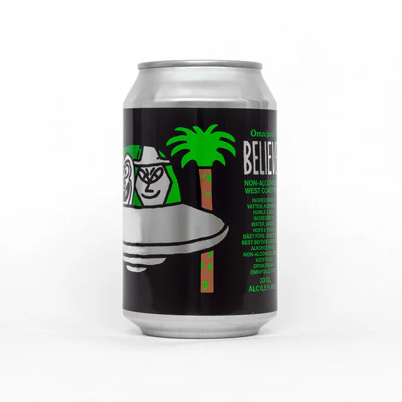Omnipollo Believe - Non Alcoholic West Coast IPA
