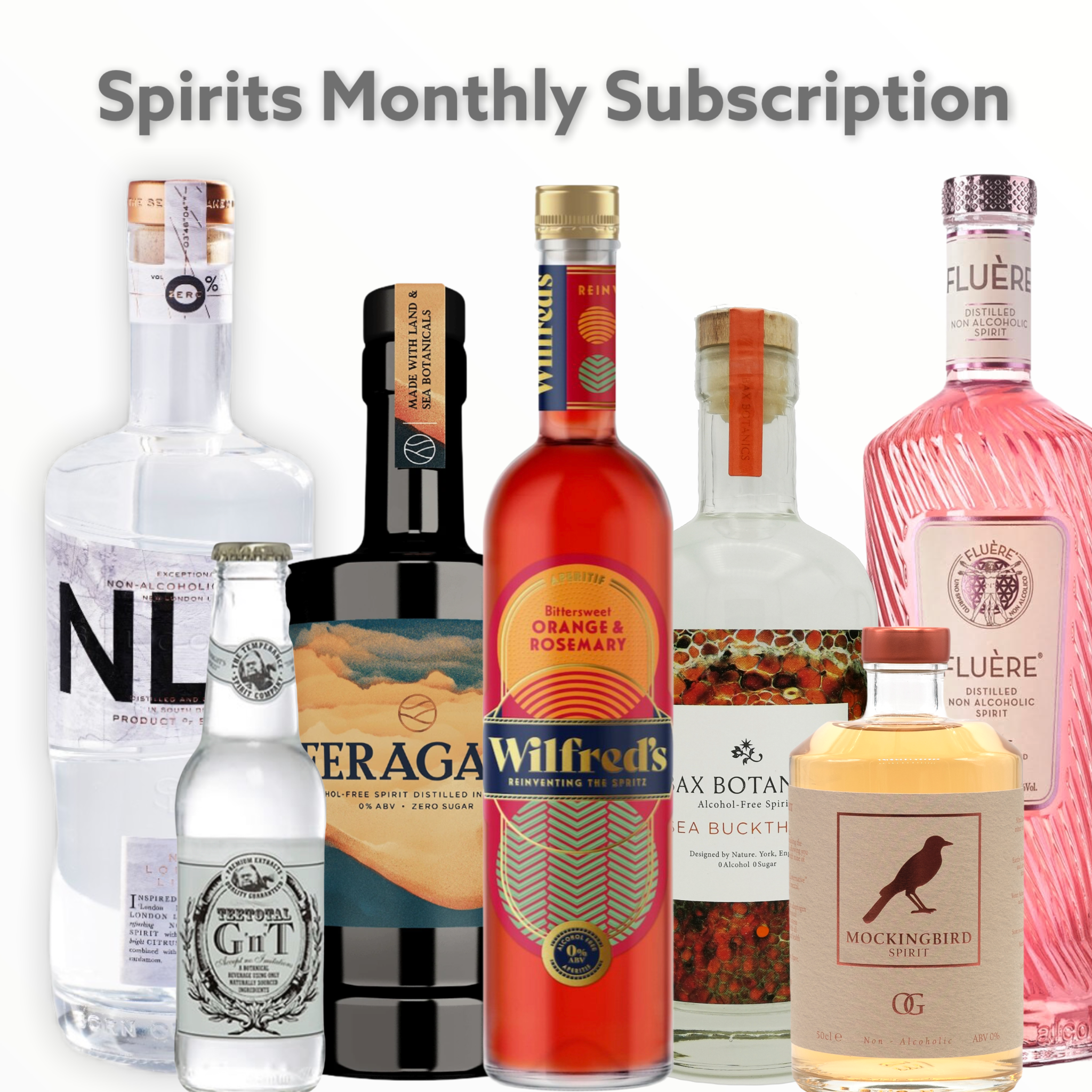 Alcohol Free Spirits - Monthly Subscription Service