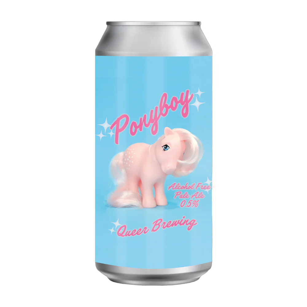 Queer Brewing Ponyboy – Alcohol Free Pale Ale 0.5%