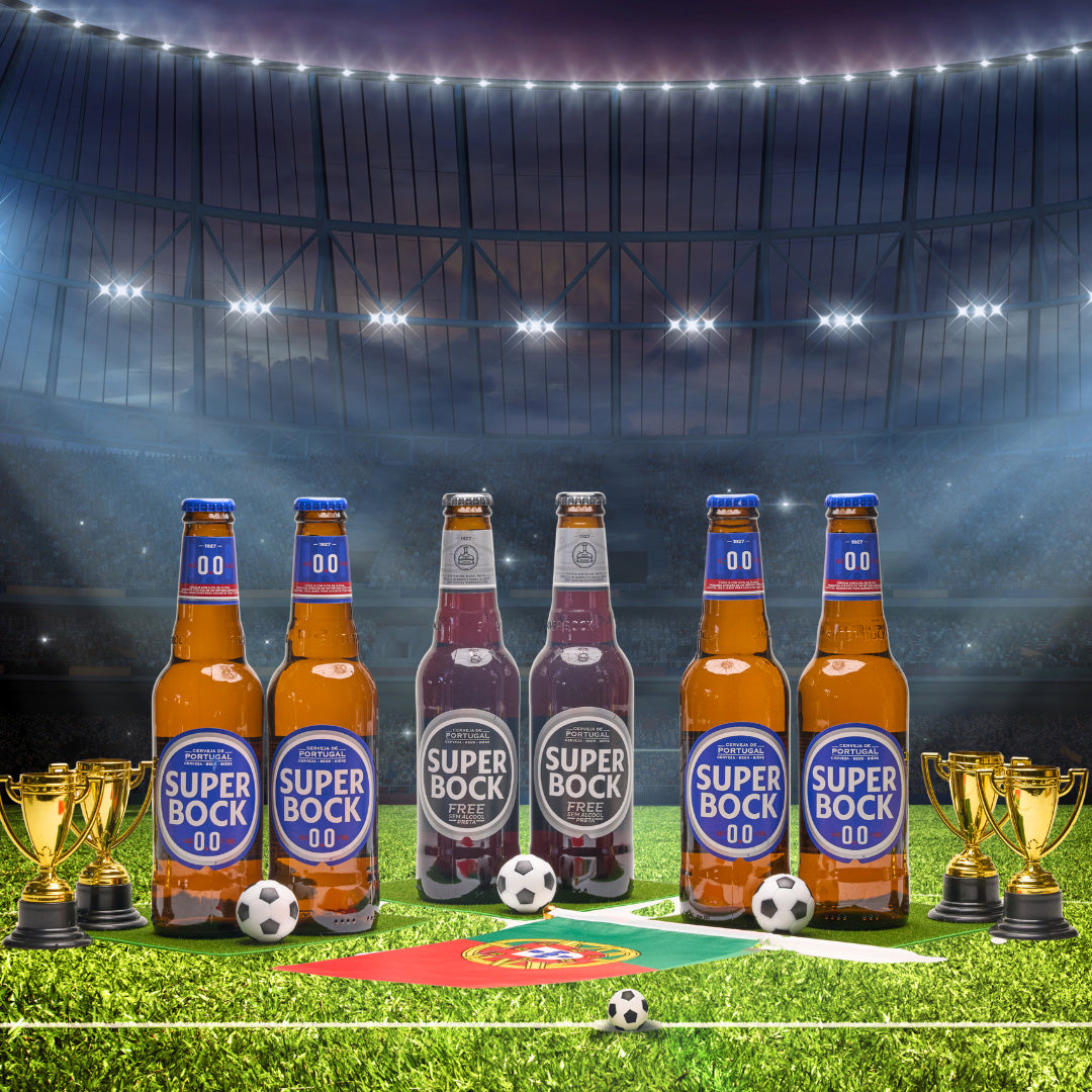 Portugal Super Bock Discovery Pack - Alcohol Free World Cup Beer Case