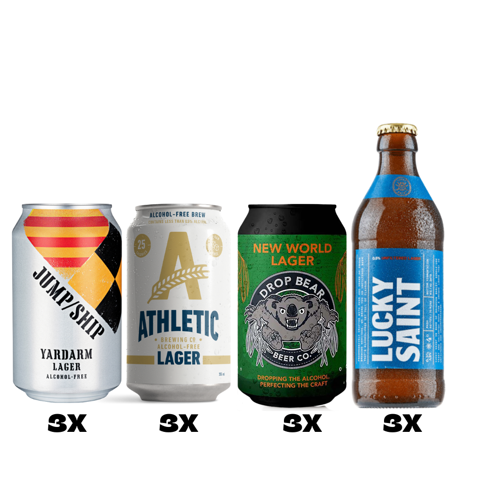 Premium Non Alcoholic Lager Selection Box