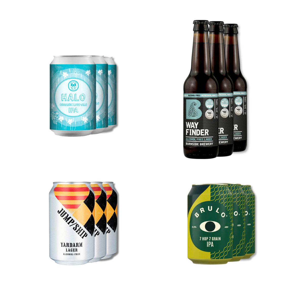 Scottish Alcohol Free Beer Box - Mixed Case 12 Pack