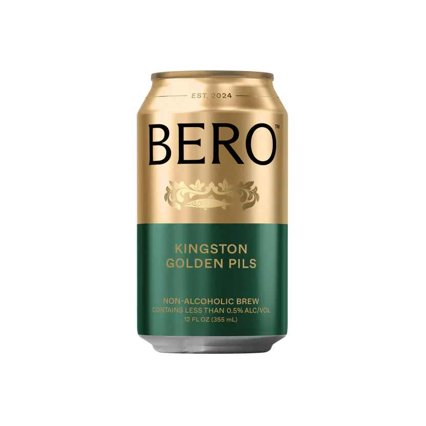 Bero Kingston Golden Pils - Non-Alcoholic Pilsner  (BBF JAN 26)