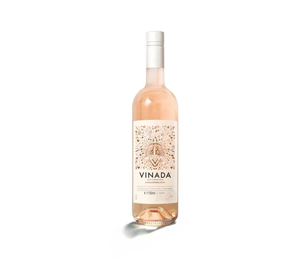 VINADA Tempting Tempranillo Rosé 0.0 % – Alcohol Free Rosé Wine