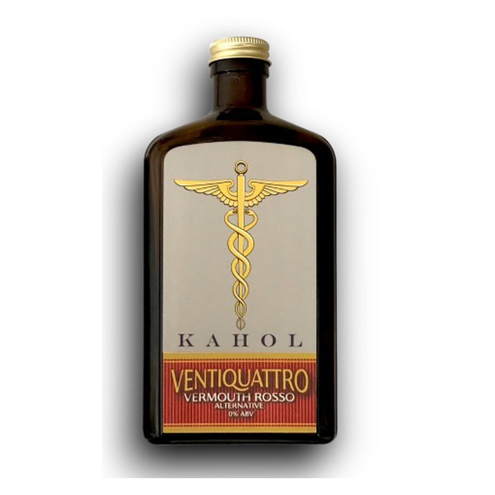 KAHOL Ventiquattro 0.0% - Non Alcoholic Vermouth Rosso Alternative