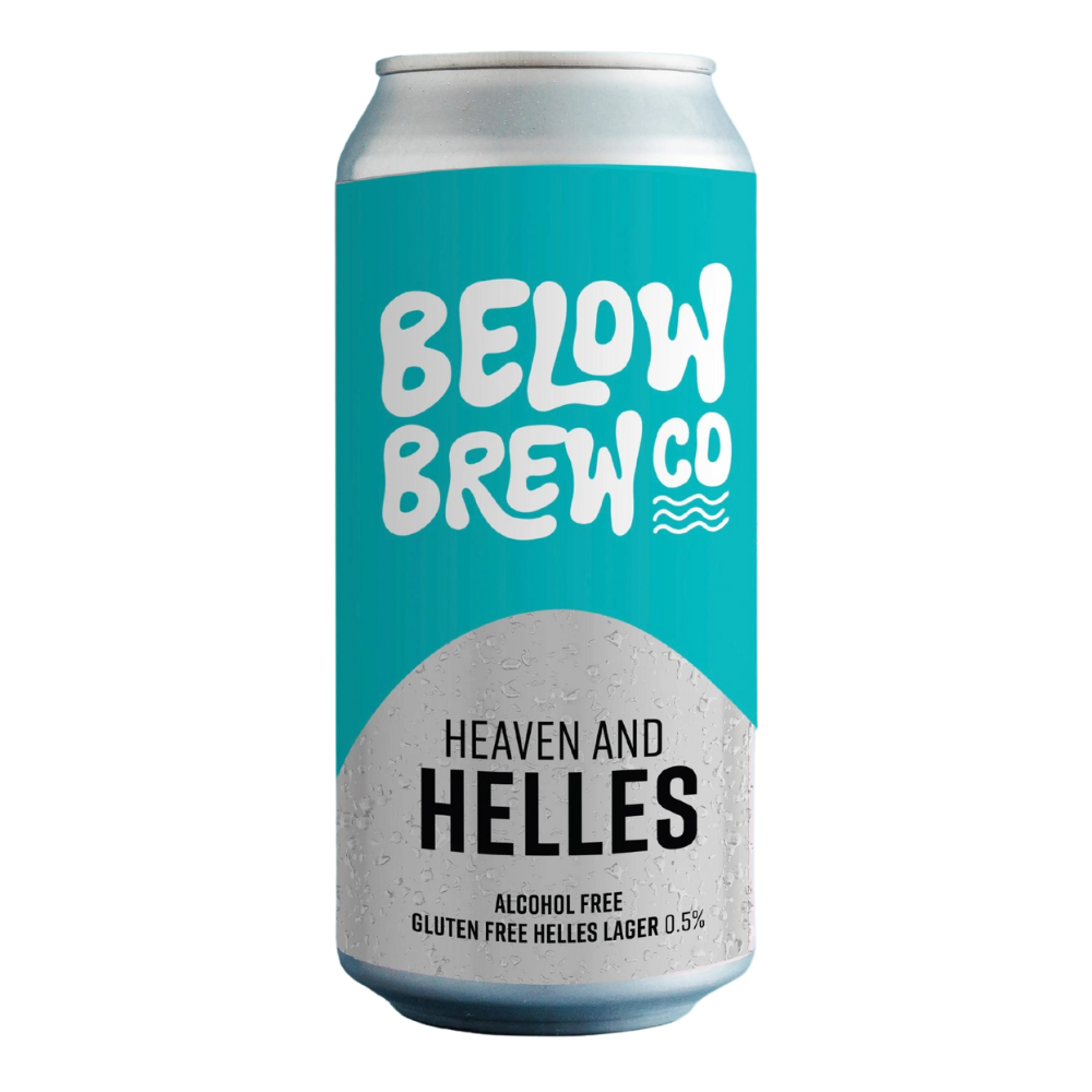Below Brew Co Heaven & Helles - Alcohol Free Helles Lager
