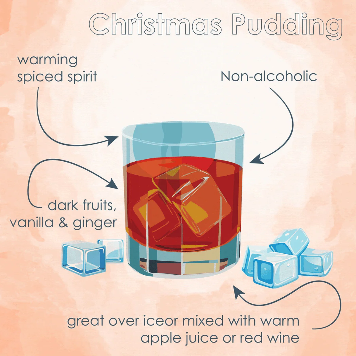 Anon Christmas Pudding - Festive Non Alcoholic Spirit