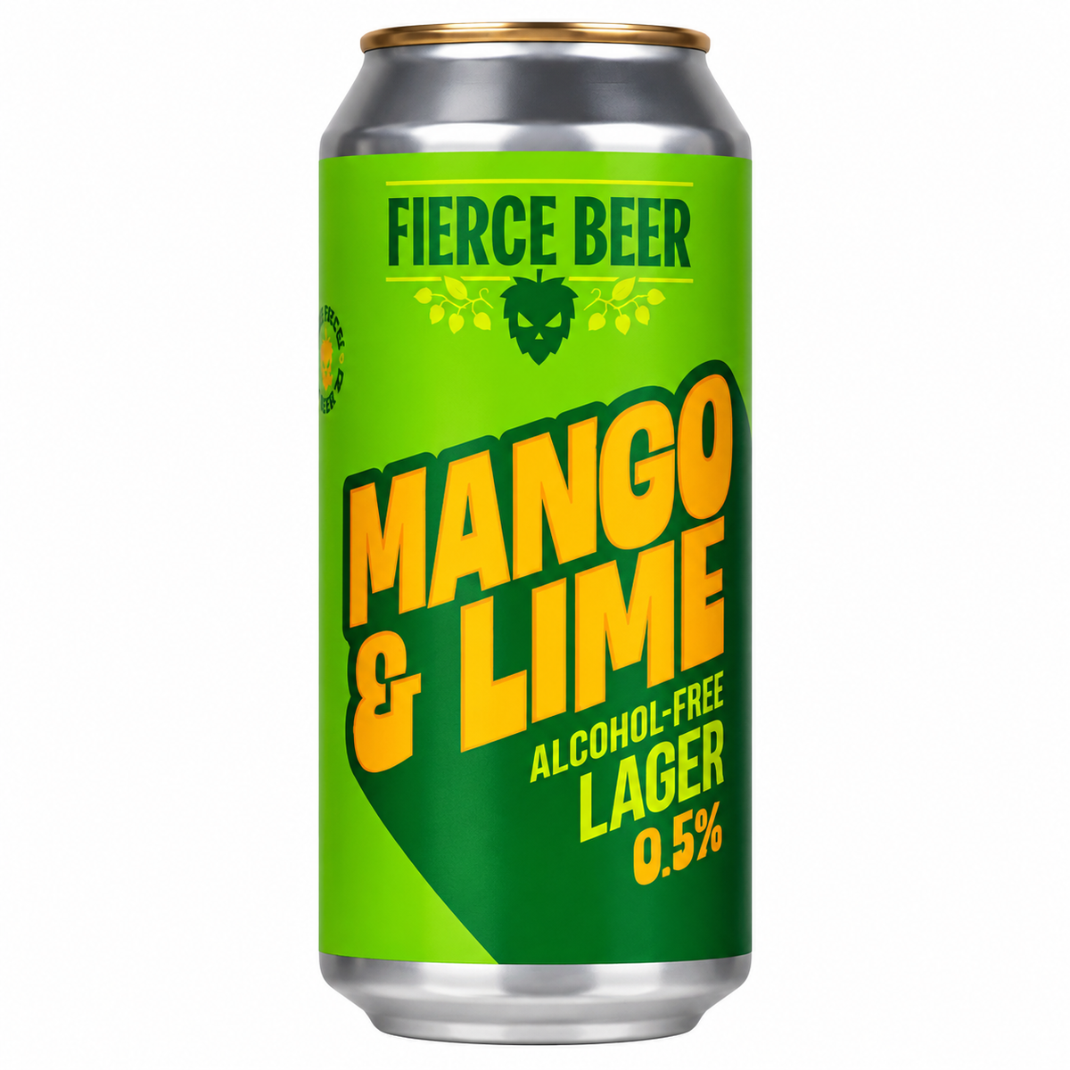 Fierce Mango & Lime - Alcohol Free Golden Lager