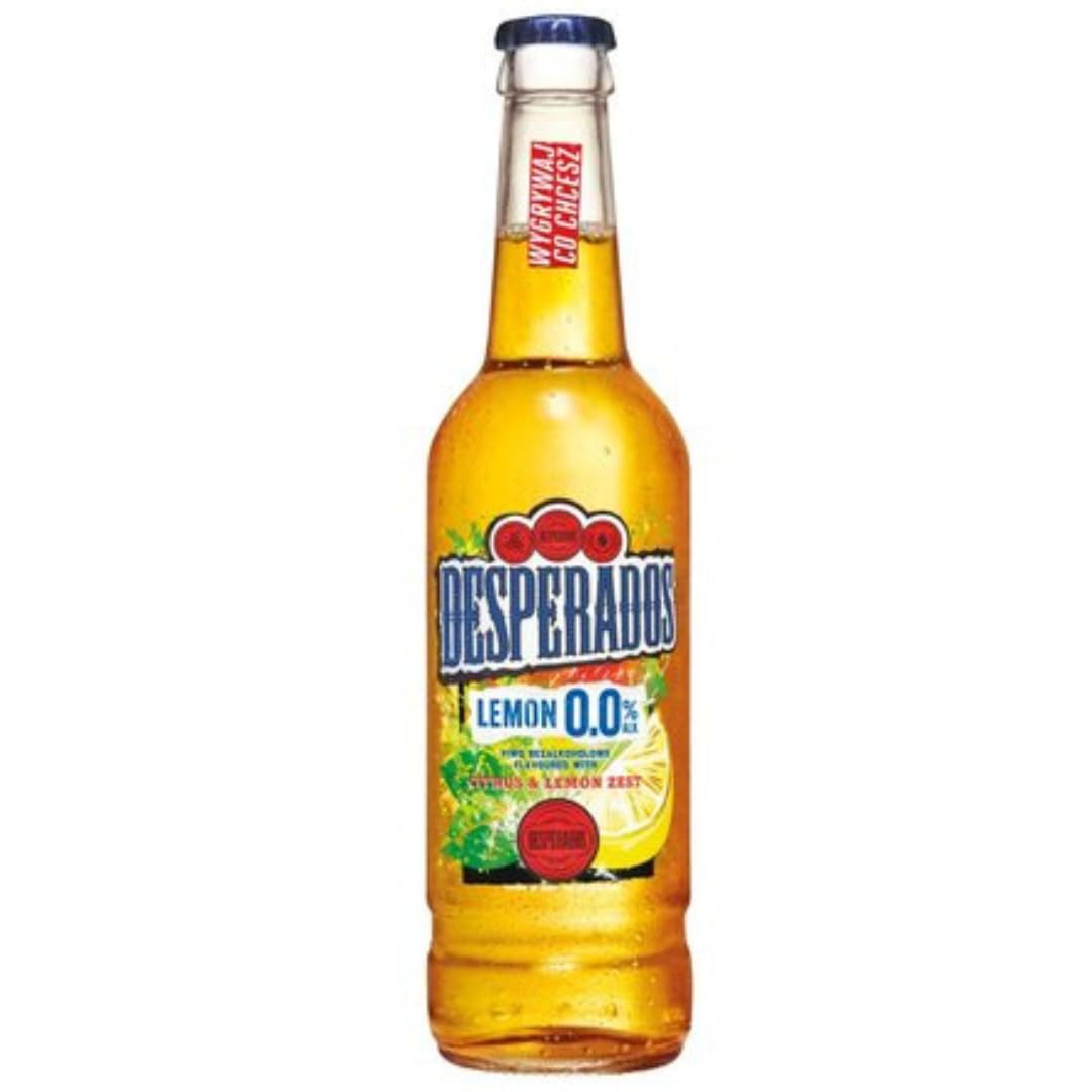 Desperados Lemon 0.0% - Alcohol Free Lager with Citrus Flavour