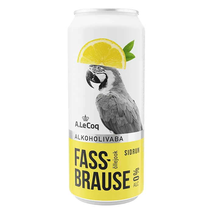A. Le Coq Fassbrause Lemon – Alcohol Free Lemon Radler