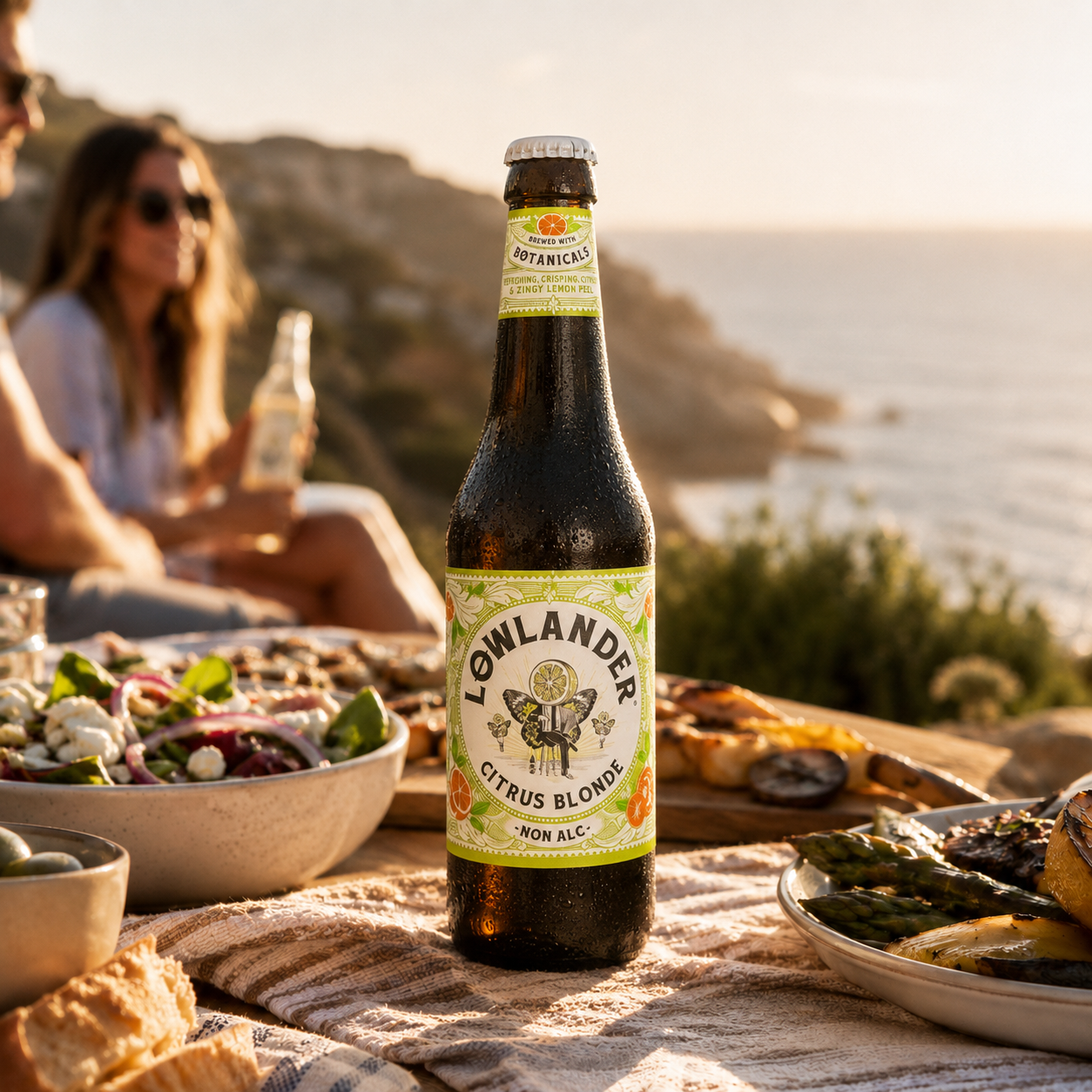 Lowlander Citrus Blonde – Non Alcoholic Blonde Beer