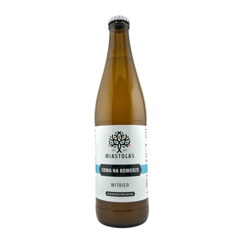 MiastoLas Sowa na Rowerze 0.0% Alcohol Free Witbier 500ml