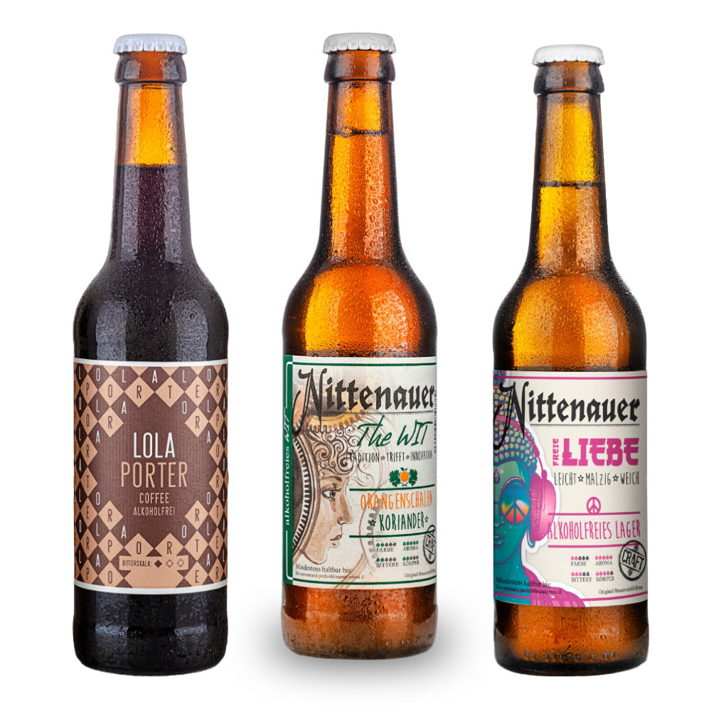 The Nittenauer Craft Trio – Alcohol Free Bavarian Beer Collection