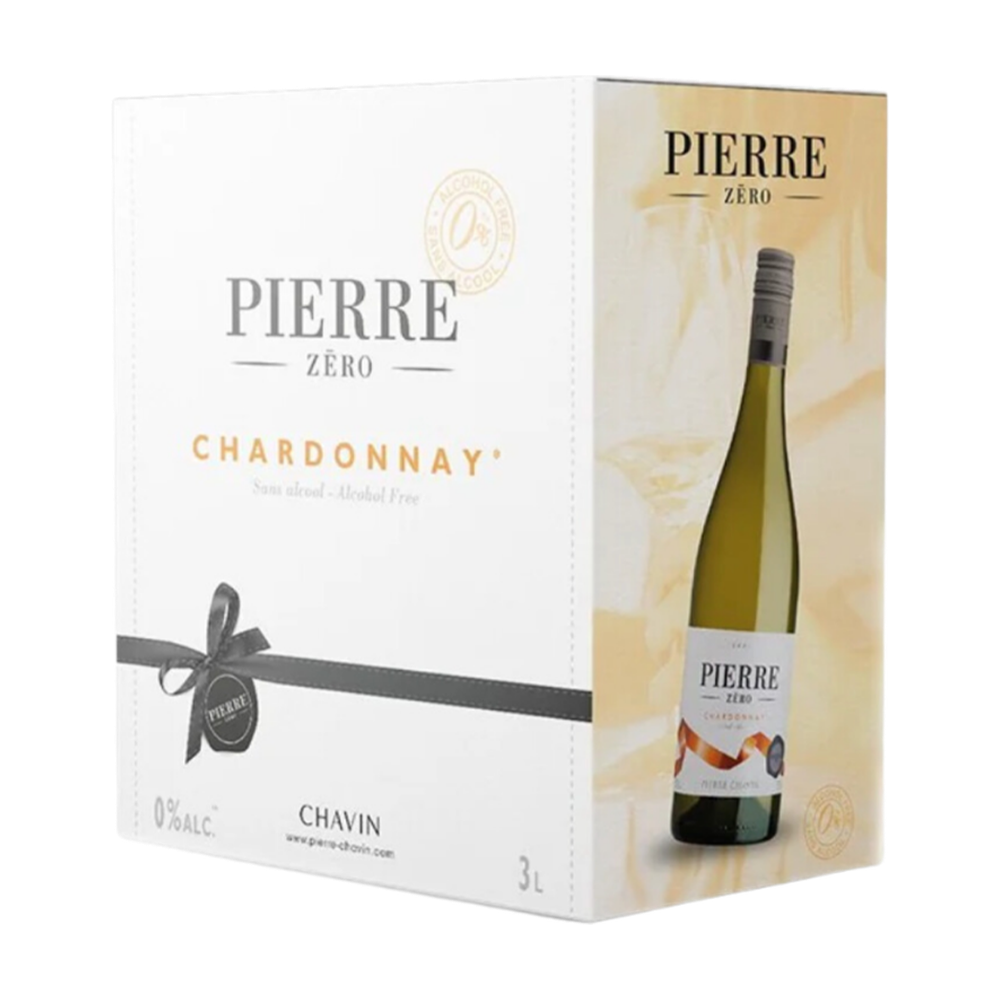 Pierre Zero Alcohol Free White - 3L Party Wine Box