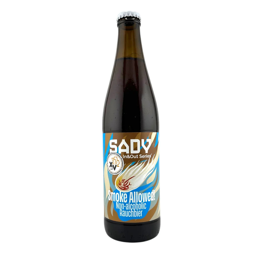 Sady Smoke Allowed 0.5% – Alcohol Free Smoked Ale