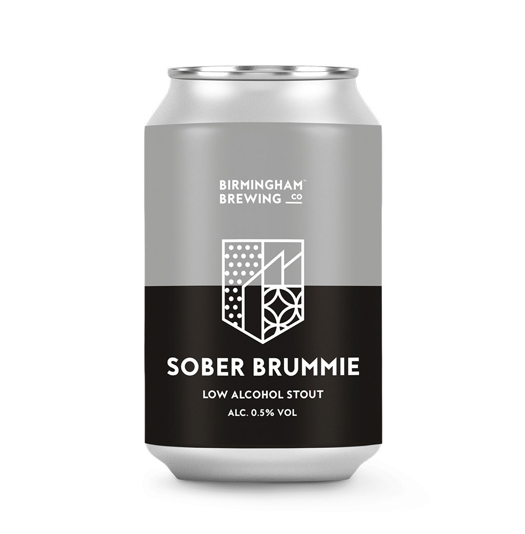 Sober Brummie Stout 0.5% – Alcohol Free Stout