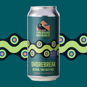 FIREBRAND BREWING CO - SHOREBREAK ALCOHOL FREE HAZY PALE 440ml