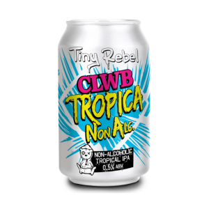 Tiny Rebel Clwb Tropica Alcohol Free IPA 0.5% can 330ml