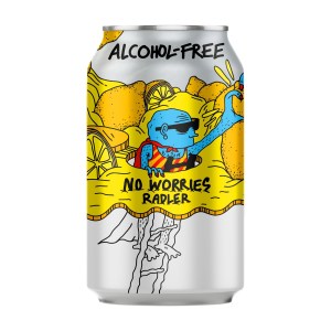 Lervig - NO WORRIES Radler 330ml 0.5% alcohol free beer