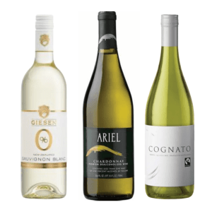 The Alcohol-Free White Mixed Wine Styles Trio