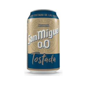 San Miguel 0.0 Tostada Alcohol Free Beer, 330ml