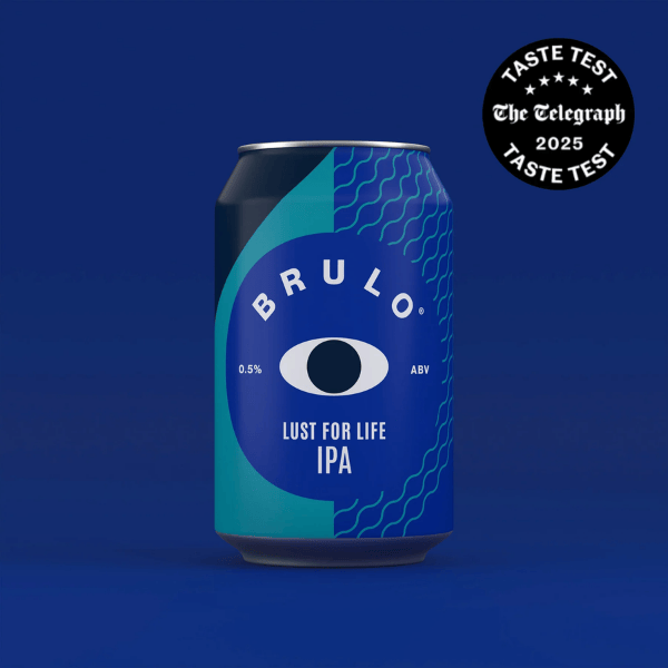 BRULO Lust For Life DDH IPA 0.5% 330ml – Alcohol Free Beer Packed With Hops