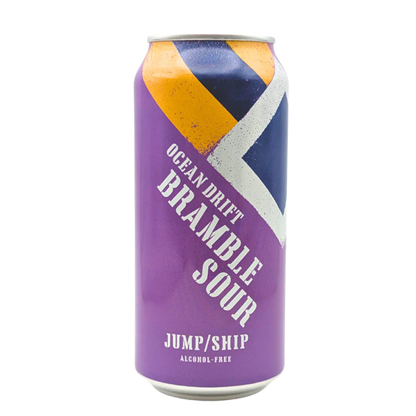 Jump Ship Ocean Drift Bramble Sour – Alcohol-Free Sour Beer Can