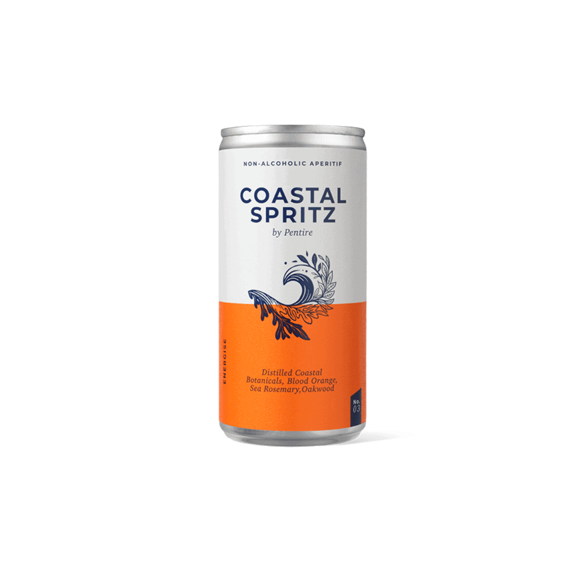 Pentire Coastal Spritz non alcoholic aperitif single 200ml can product image