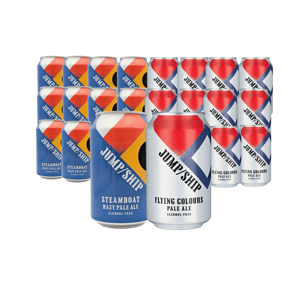 Jumpship dual pack 24 beer bundle – Flying Colours and Steamboat cans