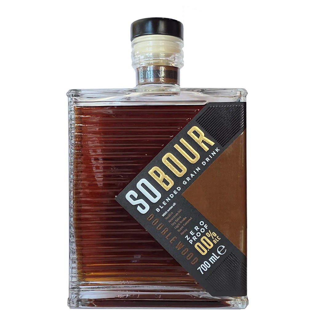 Sobour Double Wood – Alcohol Free Bourbon Whiskey Alternative 0.0%